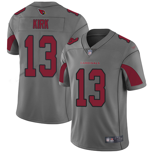 Arizona Cardinals Limited Silver Men Christian Kirk Jersey NFL Football #13 Inverted Legend